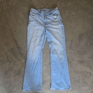 Old Navy Women's Light Blue Flare Jeans